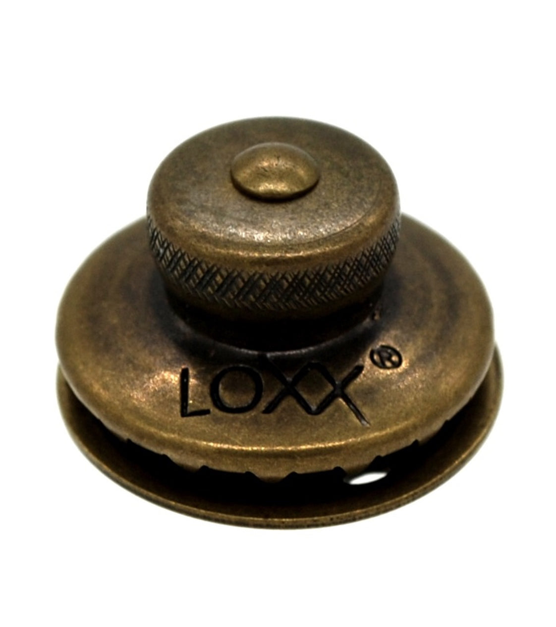 LOXX® Verschluss standard Messing kleiner Kopf