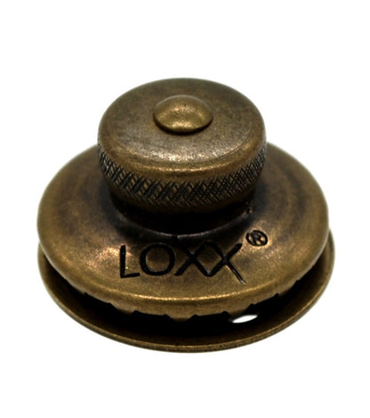LOXX® Verschluss standard Messing kleiner Kopf