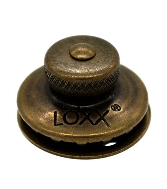 LOXX® Verschluss standard Messing kleiner Kopf