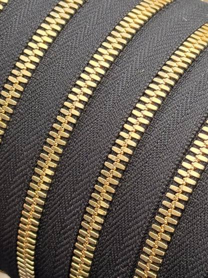 YKK Excella® PLUS Gold. Größe 5. 1 Meter