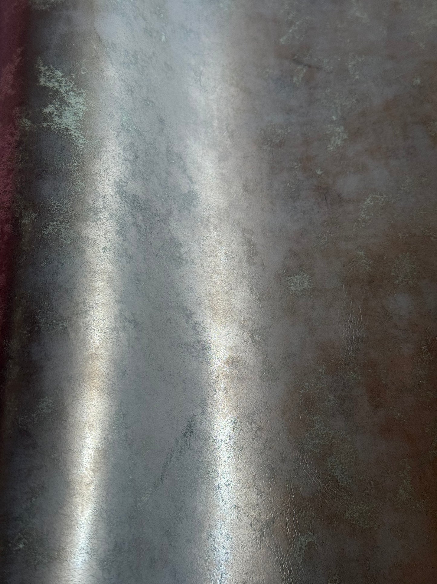 Gold marbled leather 1.4-1.6mm, vegetable tanning