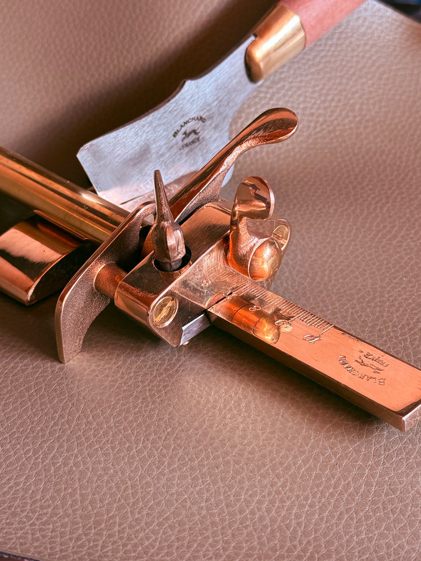 Vergez Blanchard Riemenschneider BRASS PLOUGH CUTTER - 10CM