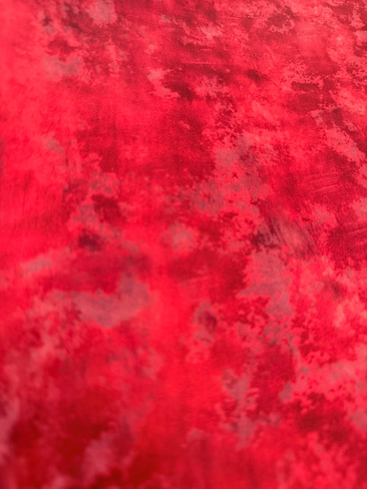 Bisanzio. "RUBINO" red marbled leather 1.6mm, vegetable tanned.