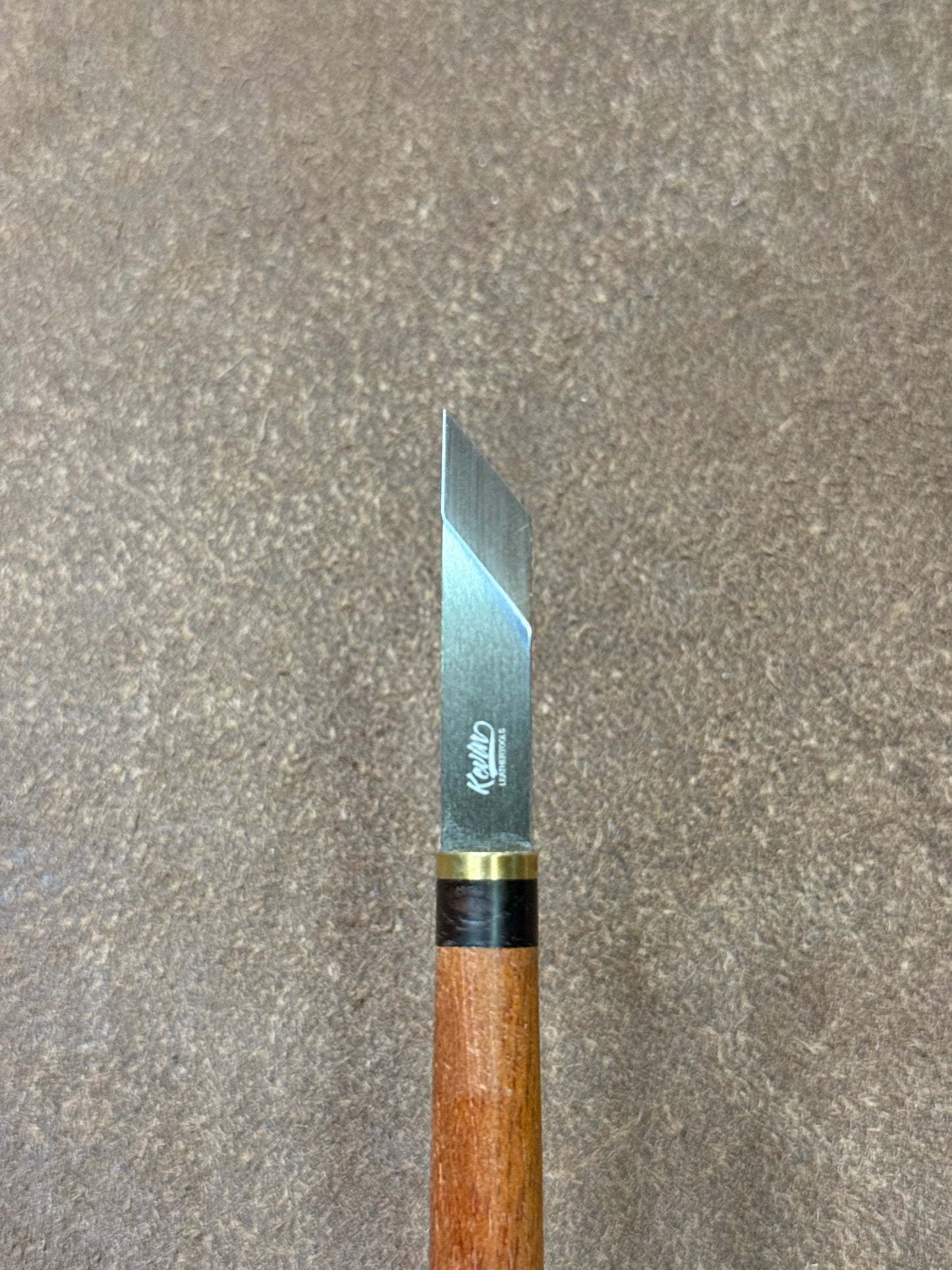 Kevin Lee Detailmesser für Lederarbeiten. Pen Knife. Ledermesser.
