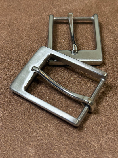 Edelstahl Schnalle 35 mm Durchlass. 58x45mm. Gebürstet