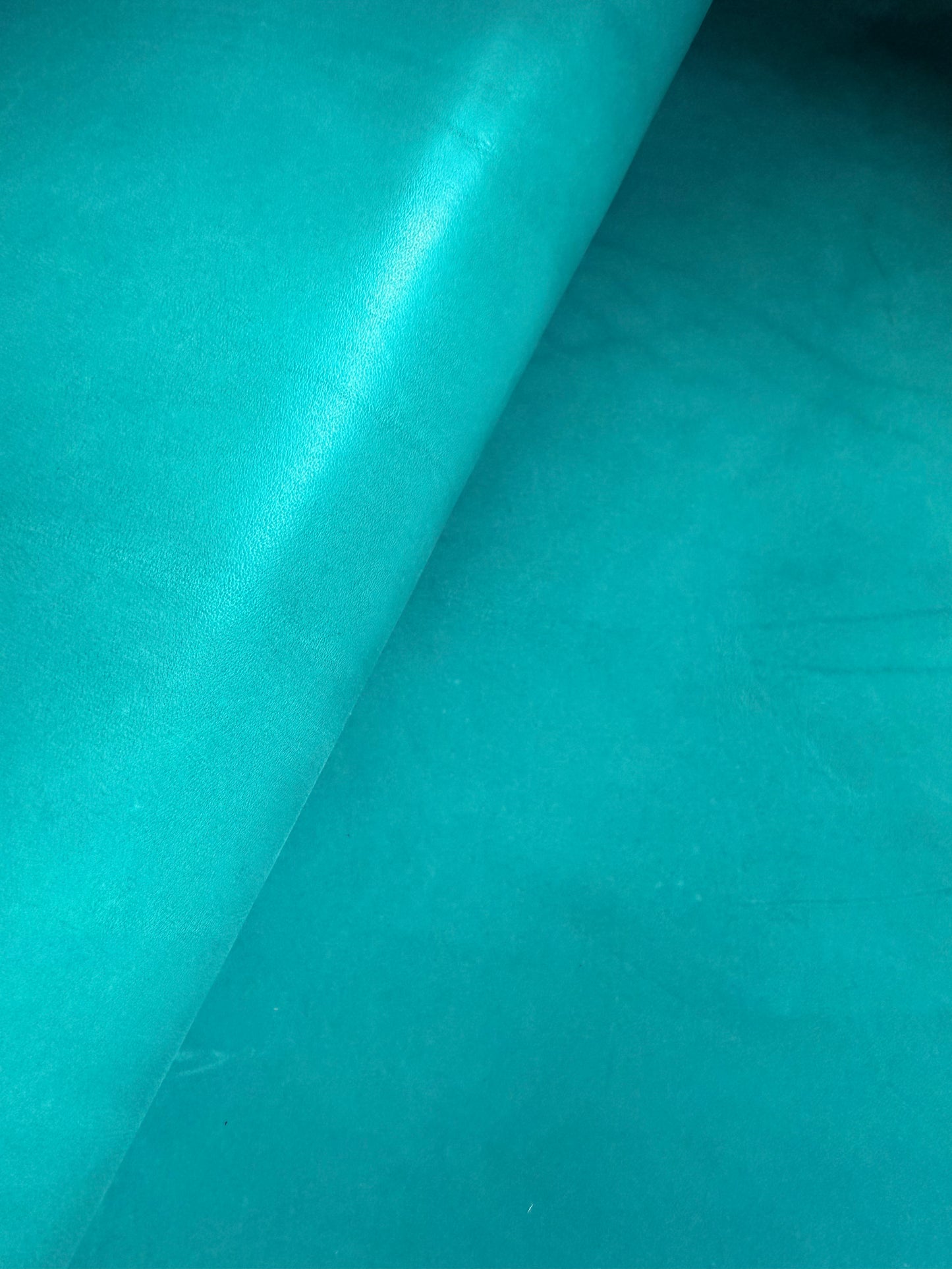 Lederzuschnitt tooling col. Turquose Panel Halsstück Shoulder, Stärke 2mm