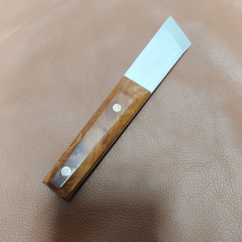 Cuchillo Kevin Lee 3 cm, para trabajos en cuero. Cuchillo de corte estilo japonés. Cuchillo para cuero.