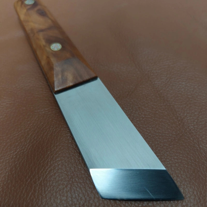 Cuchillo Kevin Lee 3 cm, para trabajos en cuero. Cuchillo de corte estilo japonés. Cuchillo para cuero.