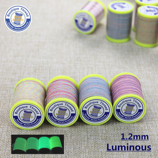 LAJIN Luminous Braid | 1,20 mm | waxed thread - flat -