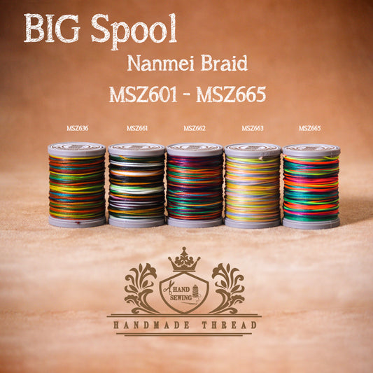 BIG SPOOL Nanmei Braid -flach- | M60 0.65mm | 160 m Spule