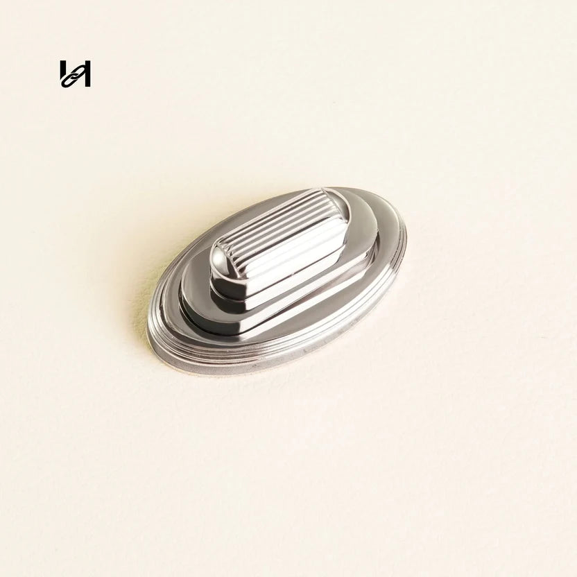Hility Baghardware 38×21mm Stainless Steel Oval Turn Locks – Custom Hardware for Bags & Brands