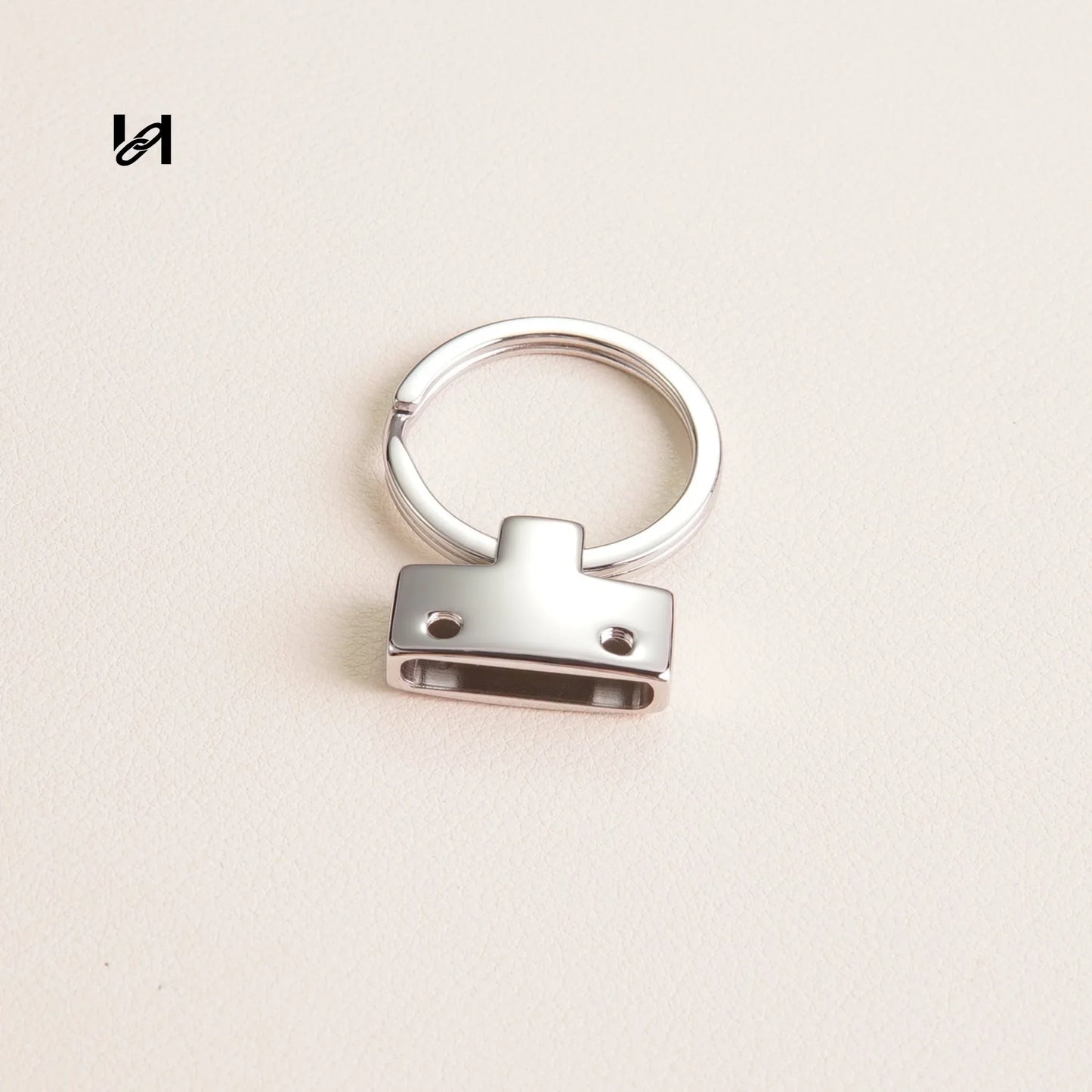 Hility Baghardware Stainless Steel Swivel Keychain Charms