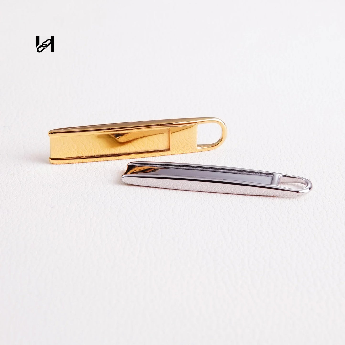 Hility Baghardware insert-leather zip puller