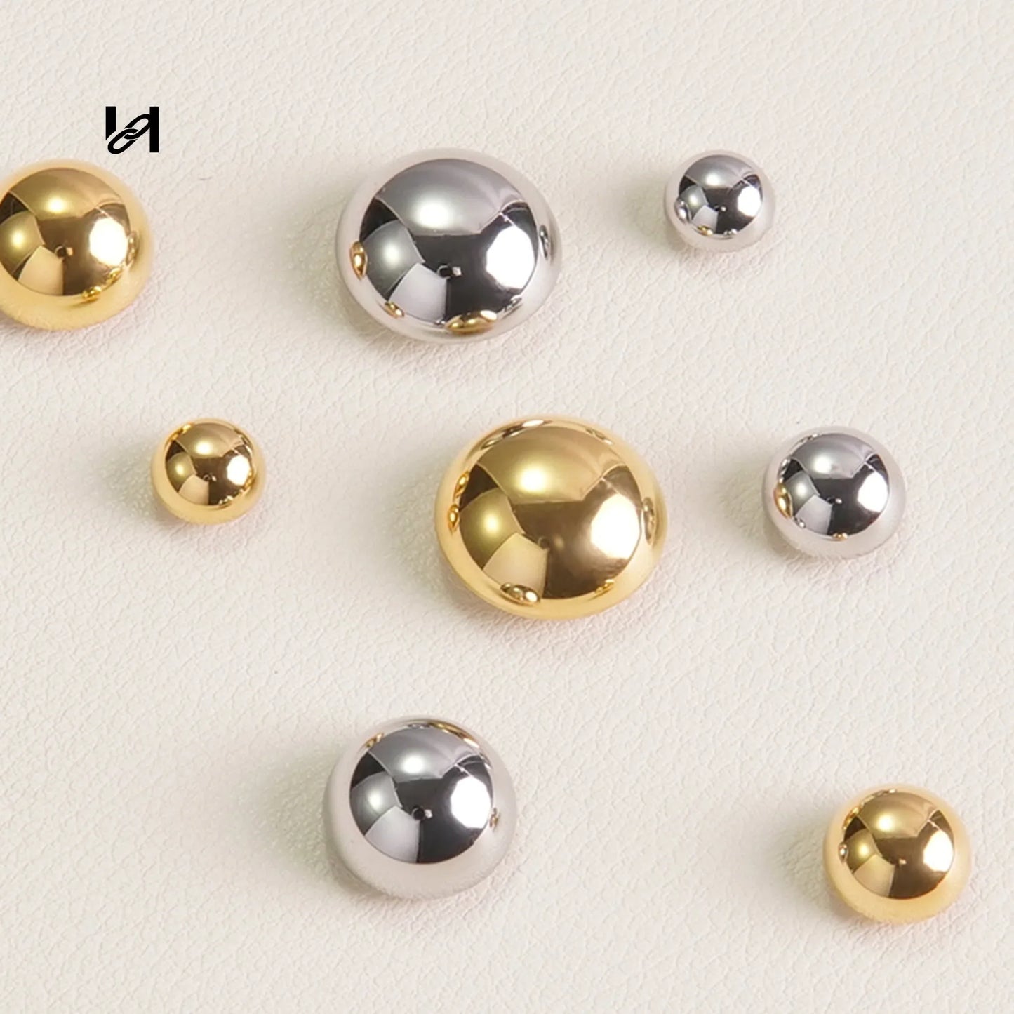 Hility Baghardware Stainless Steel Dome-Shaped Bag Feet