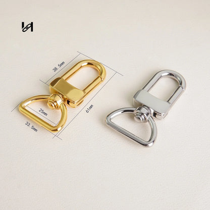 Hility Baghardware Stainless Steel Swivel Bolt Snap Hooks – Durable Hardware for Bags, Leashes & Accessories