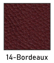 Rindnappa vollnarbig vegetabil Bordeaux 1,4 mm. Länge ca. 2m. Zentimeterware. Mit naturmerkmalen