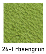 Rindnappa vollnarbig vegetabil Erbsengrün 1,4 mm. Breite 90-100 cm. Zentimeterware. Mit naturmerkmalen