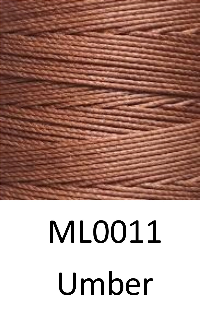 Xiange Twist Waxed Polyester Yarn | 30# 0.38 mm | 120 m spool