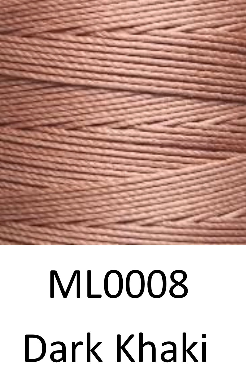 Xiange Twist Waxed Polyester Yarn | 30# 0.38 mm | 120 m spool