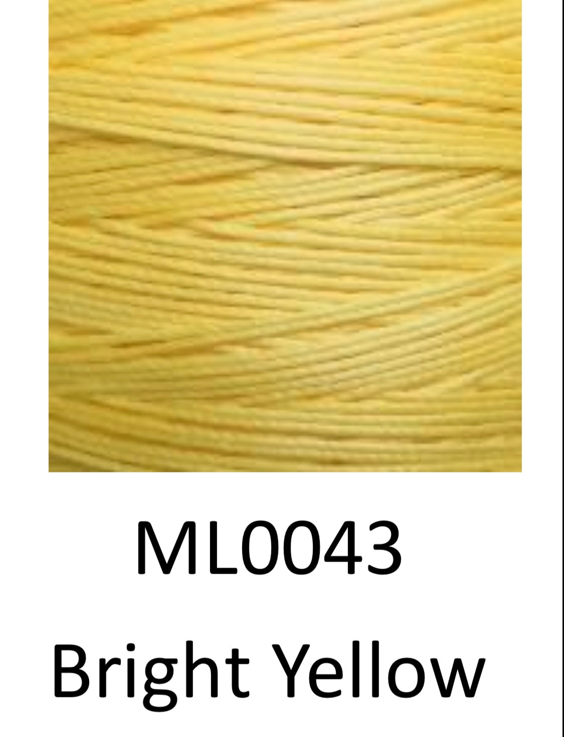 Xiange Twist Waxed Polyester Yarn | 30# 0.38 mm | 120 m spool