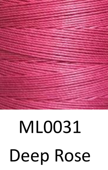 Xiange Twist Waxed Polyester Yarn | 30# 0.38 mm | 120 m spool