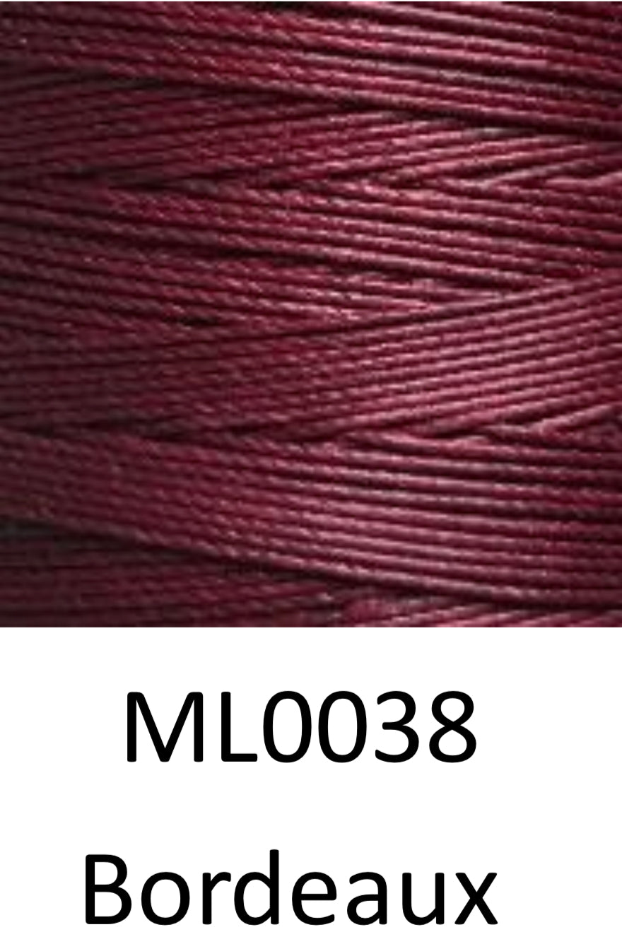 Xiange Twist Waxed Polyester Yarn | 30# 0.38 mm | 120 m spool