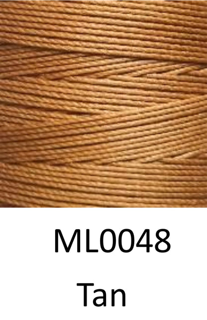 Xiange Twist Waxed Polyester Yarn | 30# 0.38 mm | 120 m spool