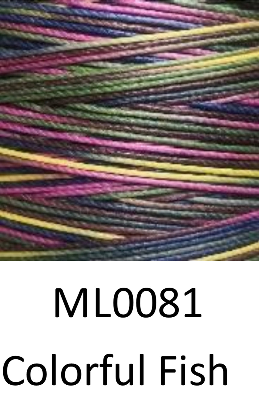 Xiange Twist Waxed Polyester Yarn | 30# 0.38 mm | 120 m spool