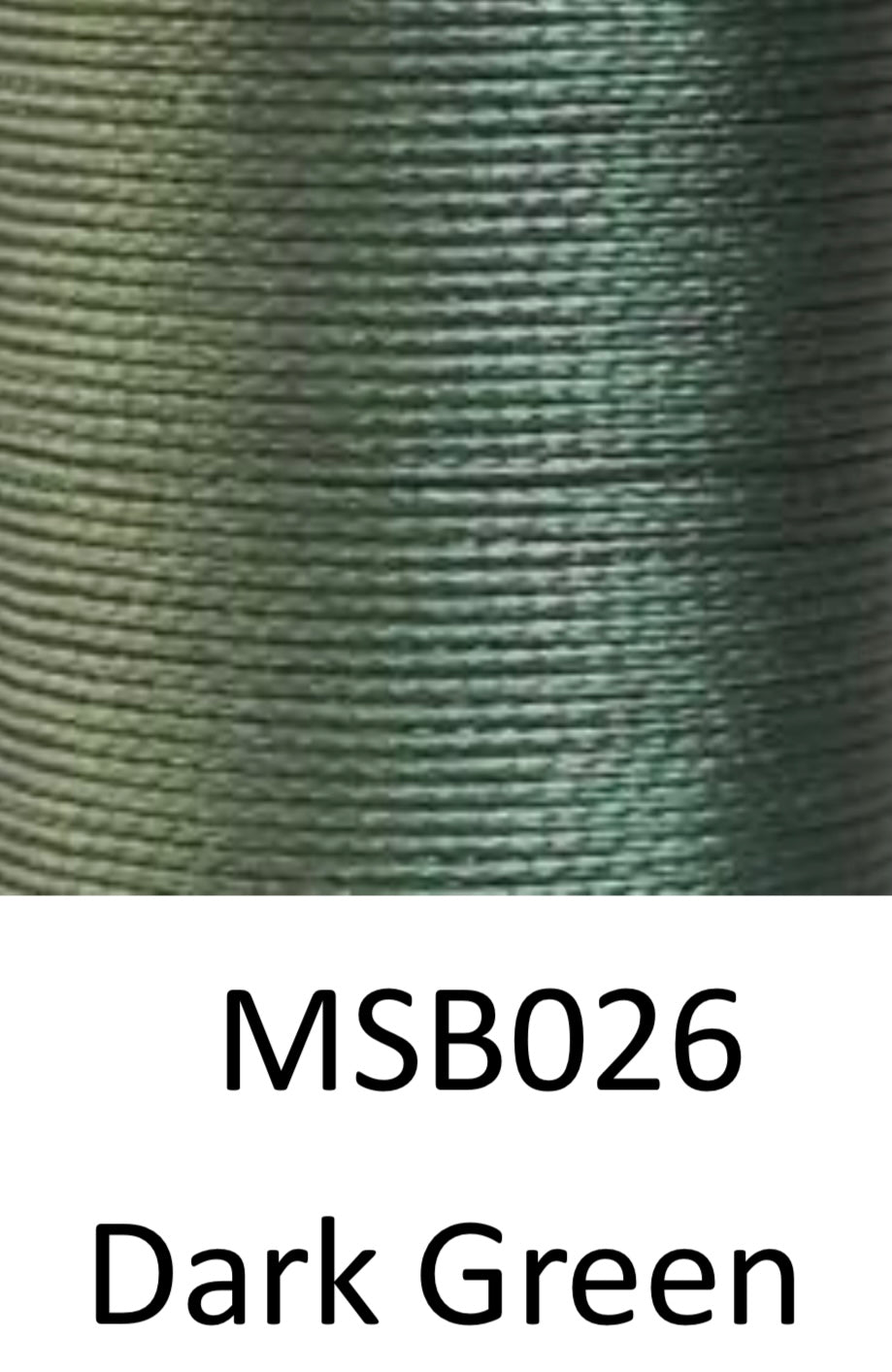Garn de poliéster trenzado Xiange | M50 0,55mm | Bobinas de 50m